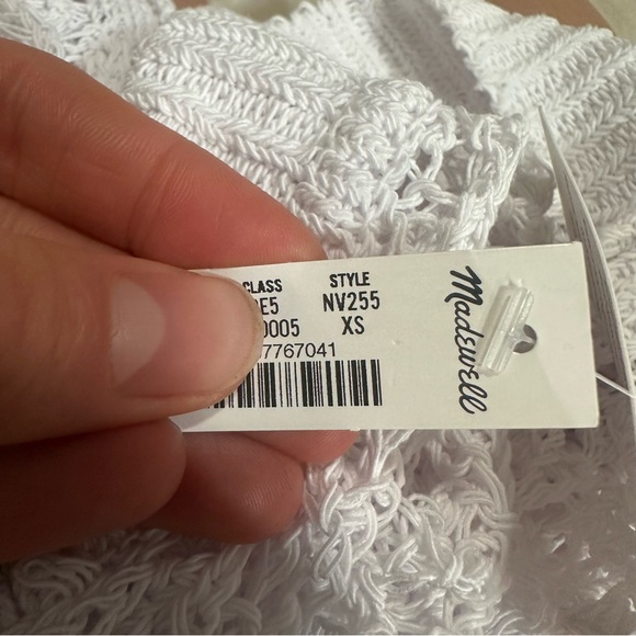 Madewell Open-Stitch V-Neck Cardigan - Picture 6 of 6